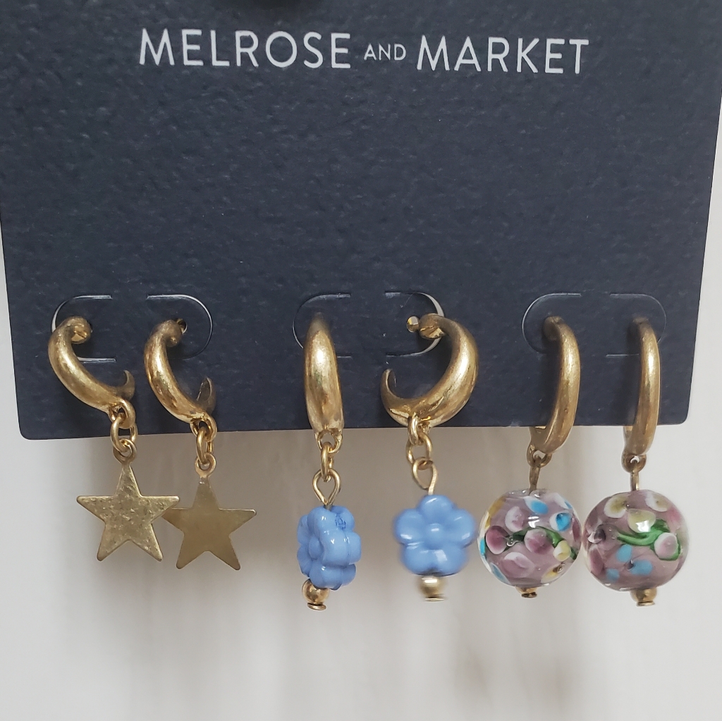 Melrose And Market Hoop Dangle Earrings 28$